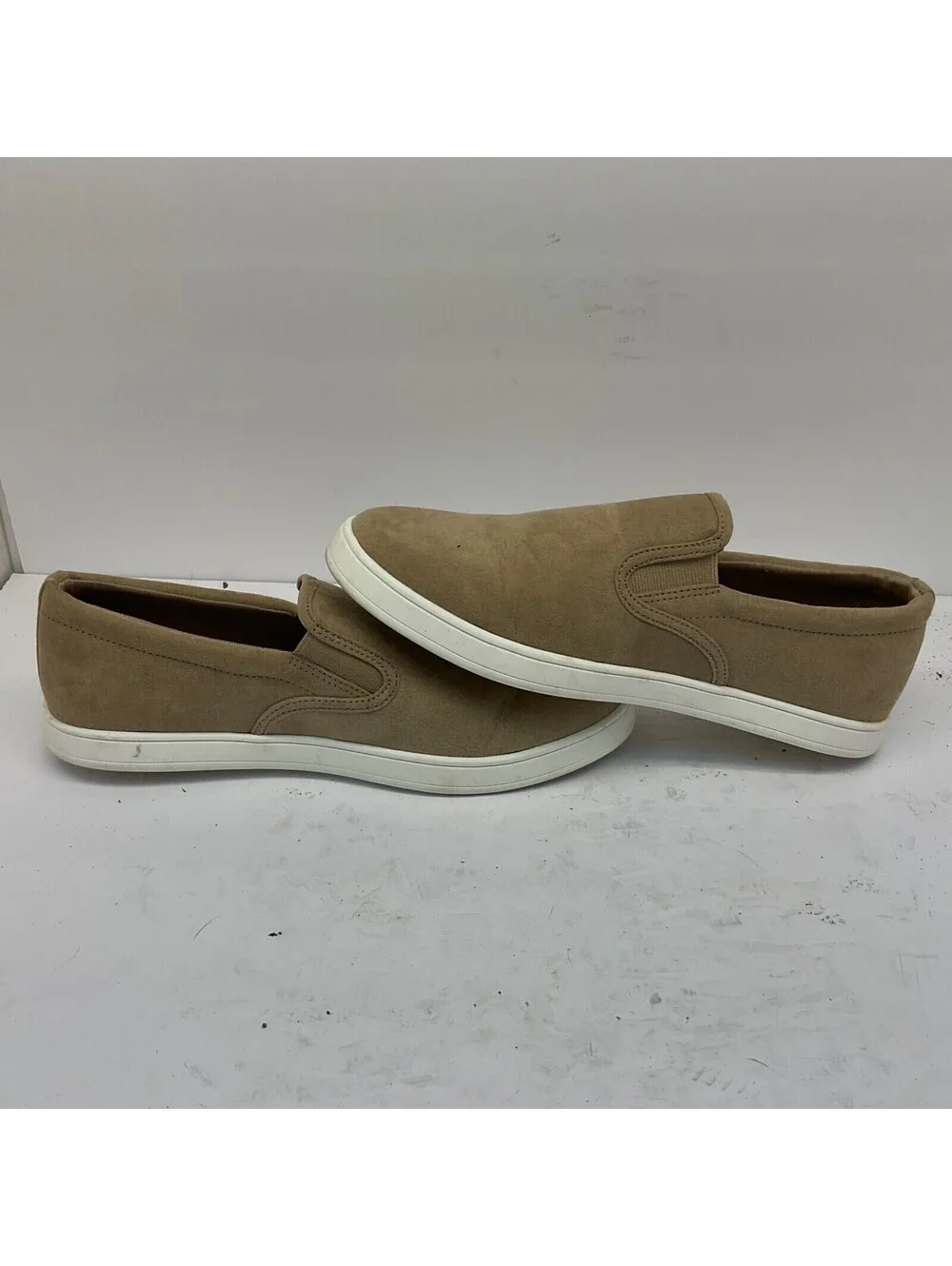 Torrid Women's Plus Size Slip-On 41130091 Flat Casual Sneakers Tan Size 9WW